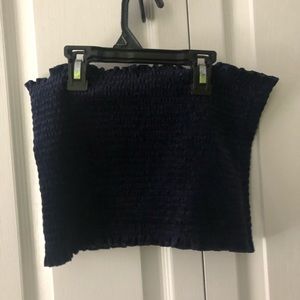 Navy Blue Tube Top